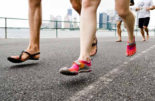 barefoot running shoes